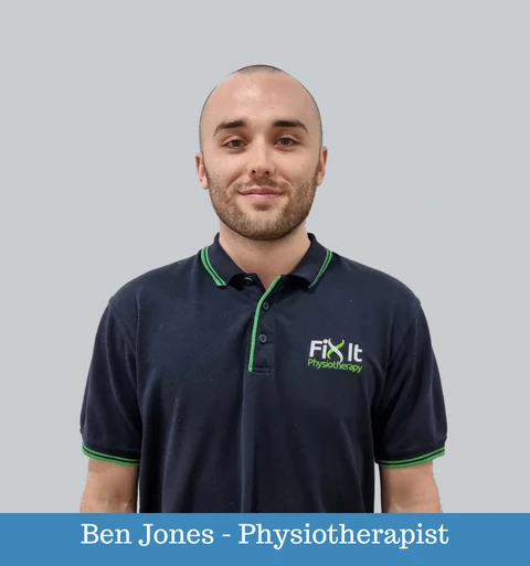 Physiotherapist Ben Jones